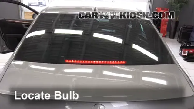 2013 Mercedes-Benz E350 4Matic 3.5L V6 Sedan Lights Center Brake Light (replace bulb)